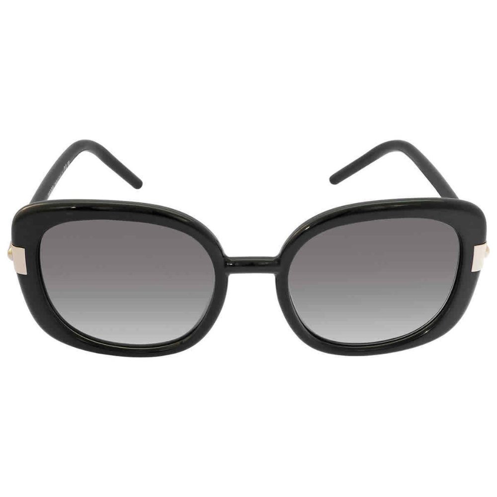 New Prada Gray Square Gold Ladies Sunglasses - Picture 3 of 3